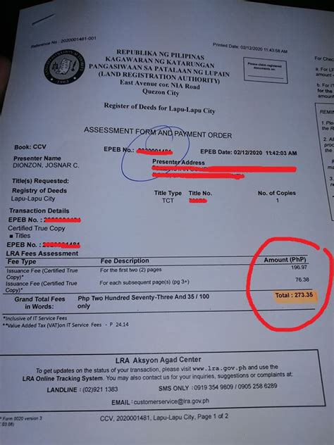 How to get Certified True Copy property titles through .